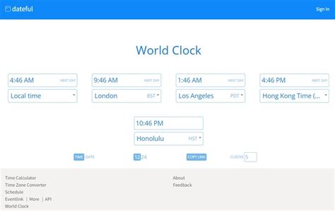 datefuk|Dateful World Clock.